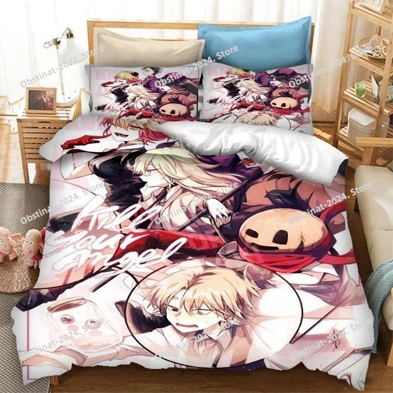 Home Textiles Bedding - 3D 프린트 애니메이션 죽음의 천사 침구