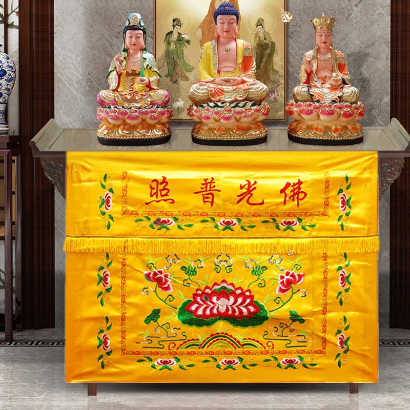 Home Textiles Wholesale - 불교 가정 성전 장식 예배 불교