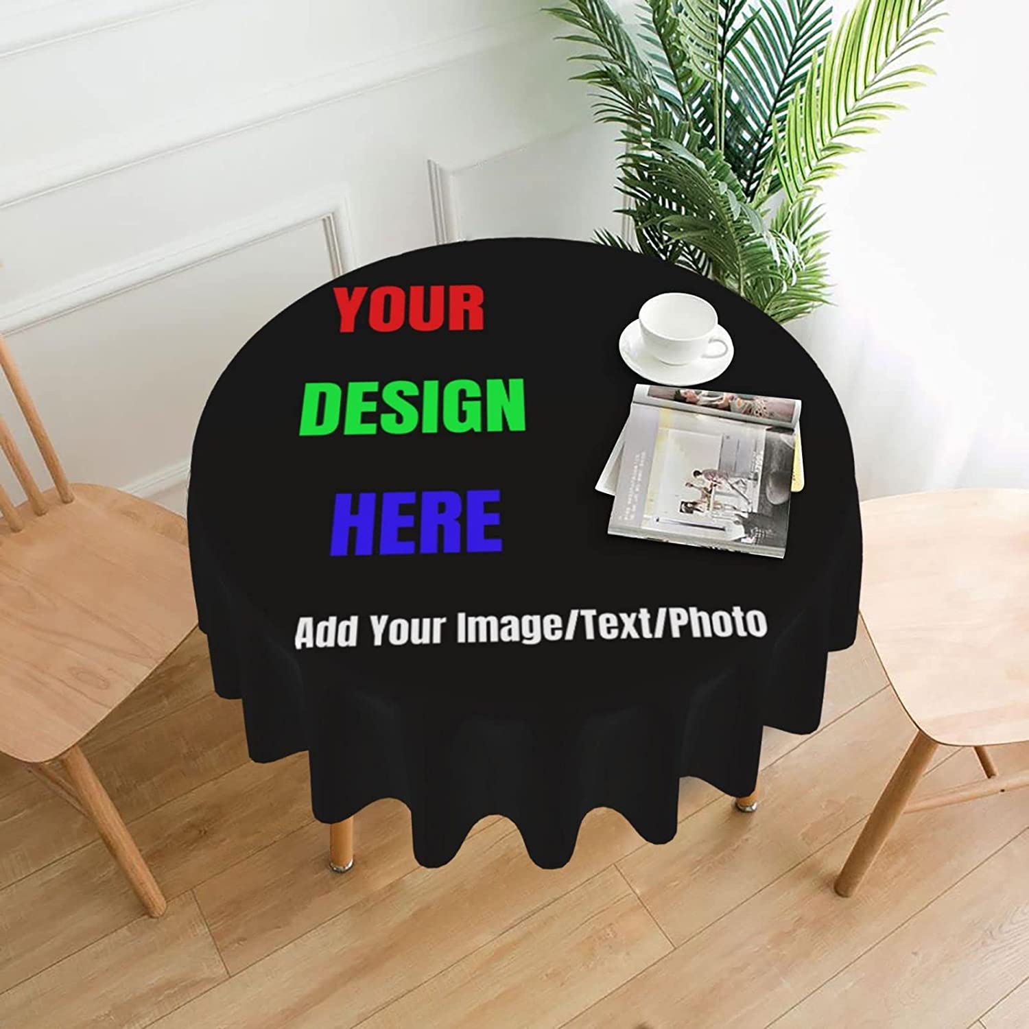 Home Textiles Images - 주문 원형 식탁보는 원본/이미지/사진 60 