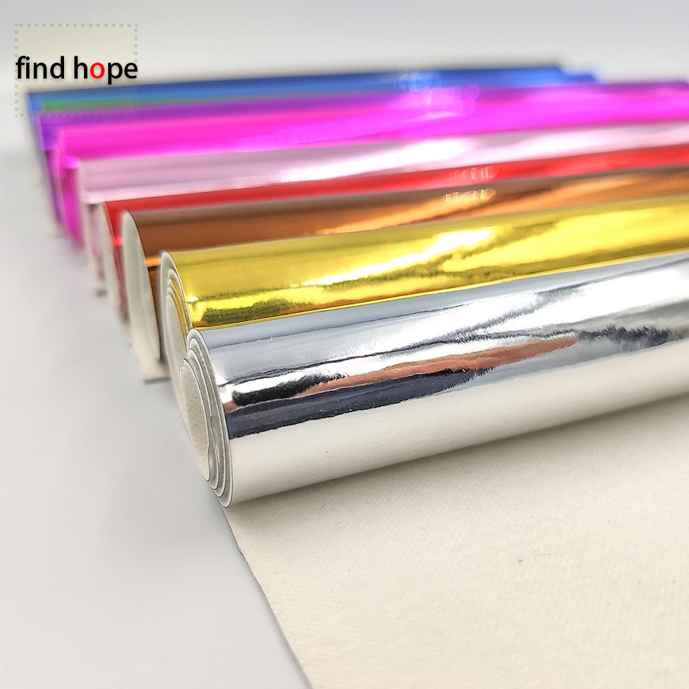 Home Textiles Designer - 홀로그램 미러 광택 PU 가죽 원단