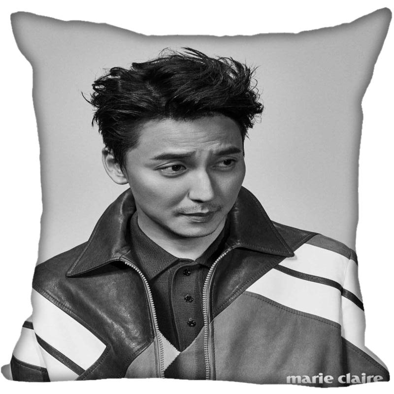 Home Textiles Images - 한국-팝 김남길 프린팅 스퀘어 새틴 베갯잇,