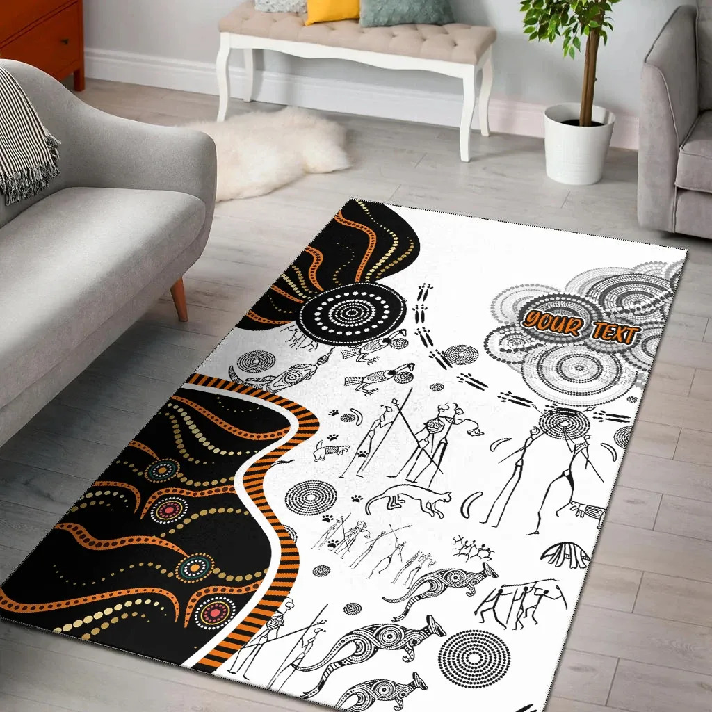 Home Textiles Week - Naidoc Week Area Rug Aboriginal Story