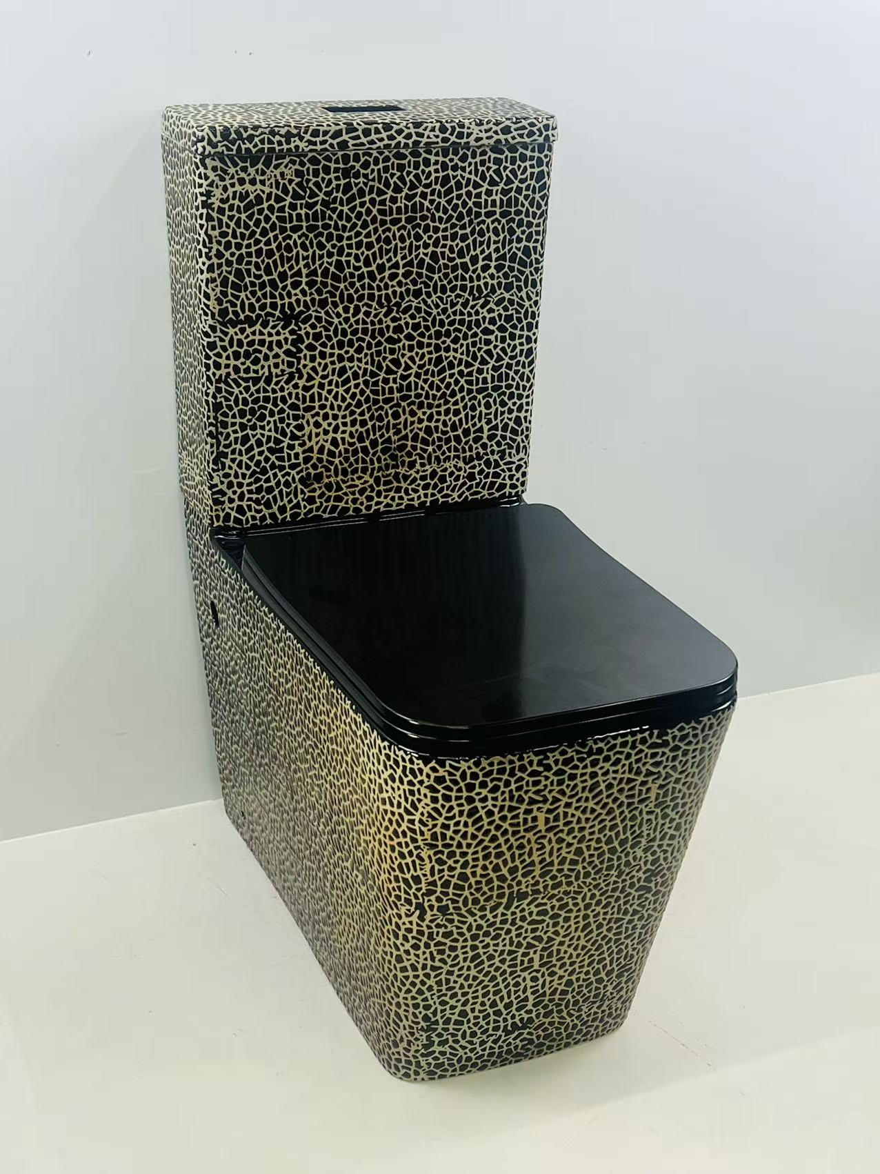 럭셔리 모던 일체형 세라믹 변기 로즈골드 실버 색상 매 - P & C Home Textiles Usa 리뷰 및 가격