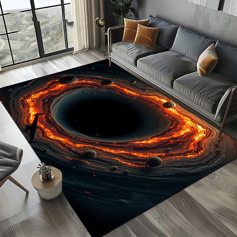우주 성운 스타 블랙홀 갤럭시 카펫 러그 거실 장식 카 - Galaxy Home Textiles 리뷰 및 가격