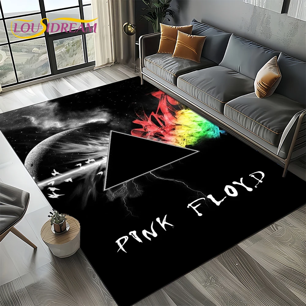 3D 핑크 F-Floyd 록 밴드 음악 카펫 러그, 가 - Home Textiles Sale 리뷰 및 가격