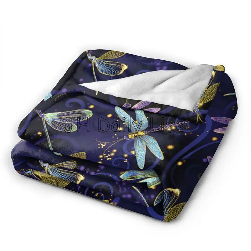 Dragonfly Galaxy 양털 담요 경량 플란넬  - Galaxy Home Textiles 리뷰 및 가격