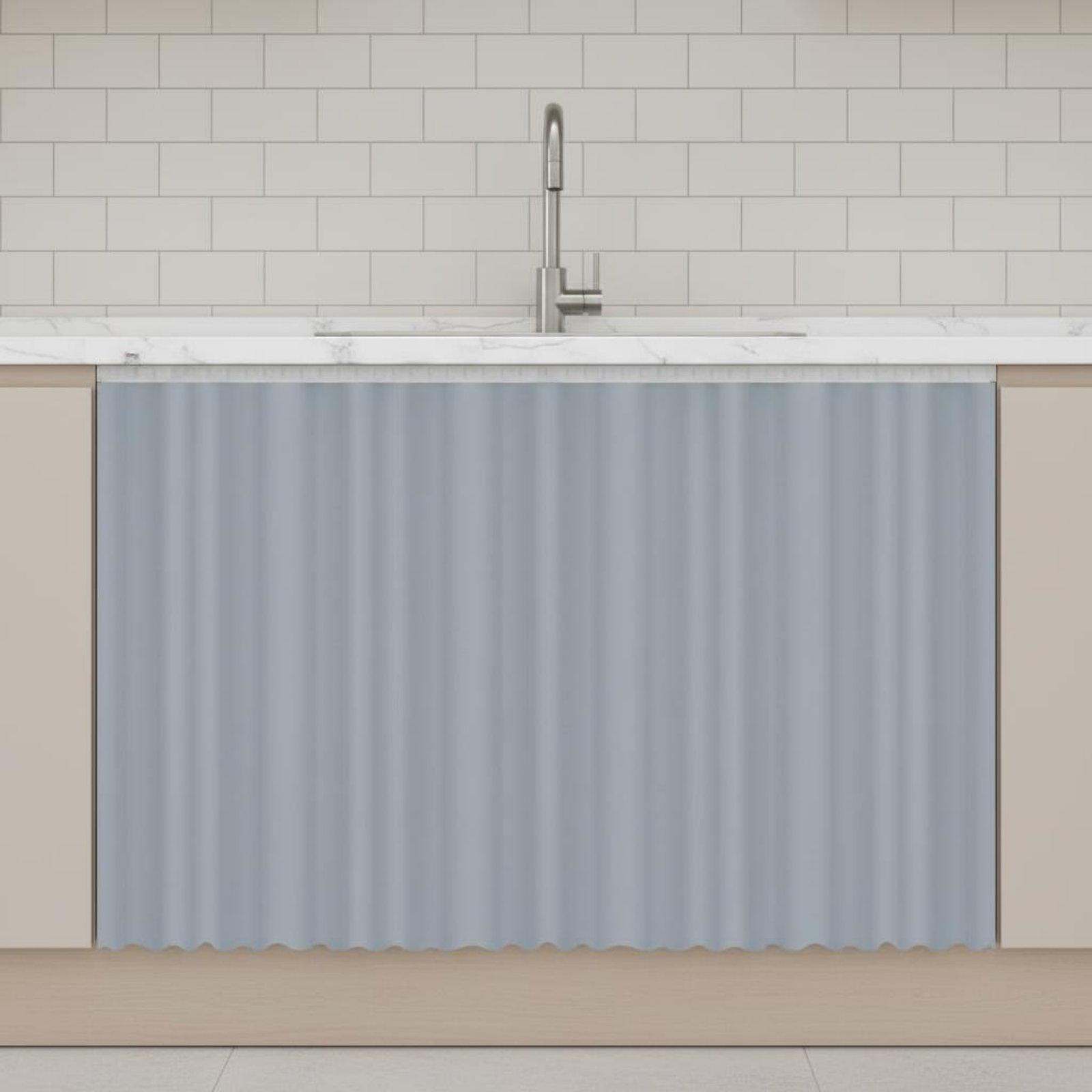 후크앤루프 캐비닛 커튼, 단색 디자인, 접착식 캐비닛  - Home Textiles Designer 리뷰 및 가격