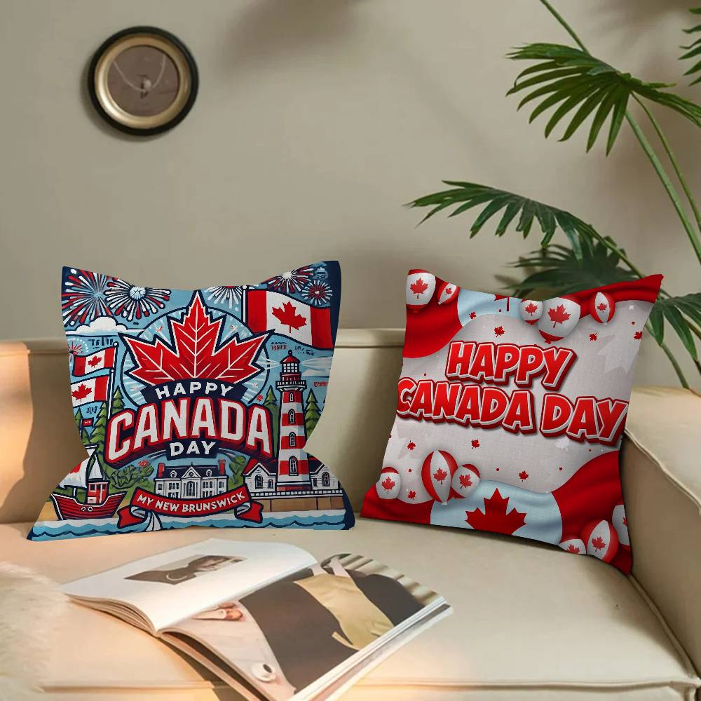 C-CANADA DAY 베개 커버 만화 소파 장식용 홈 - Home Textiles Canada 리뷰 및 가격