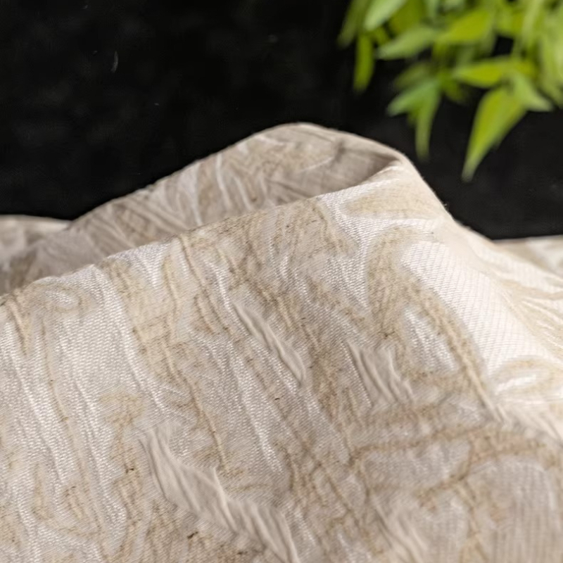 베이지 리넨 자카드 원단 꽃무늬 정장 치파오 한푸 디자 - Home Textiles Designer 리뷰 및 가격