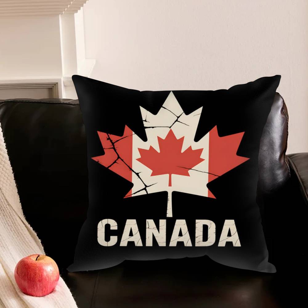 단풍잎 캐나다 국기 다양한 크기의 사각형 베개 커버 자 - Home Textiles Canada 리뷰 및 가격