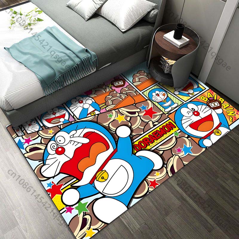 일본 D-도라에몽 친구들과 함께 프린트 카펫 거실 침실 - Luxury Home Textiles Usa 리뷰 및 가격