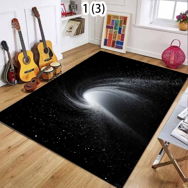 갤럭시 스월 카펫 별빛 하늘 2D 시각 효과 러그 부드 - Galaxy Home Textiles 리뷰 및 가격
