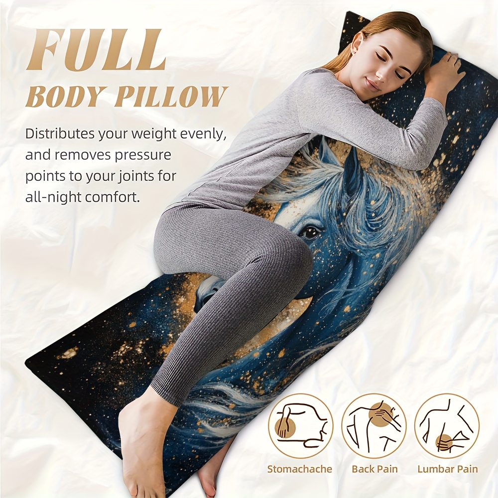 1개 긴 베갯잇, 미니멀리스트 갤럭시 아크릴 스타일의  - Galaxy Home Textiles 리뷰 및 가격