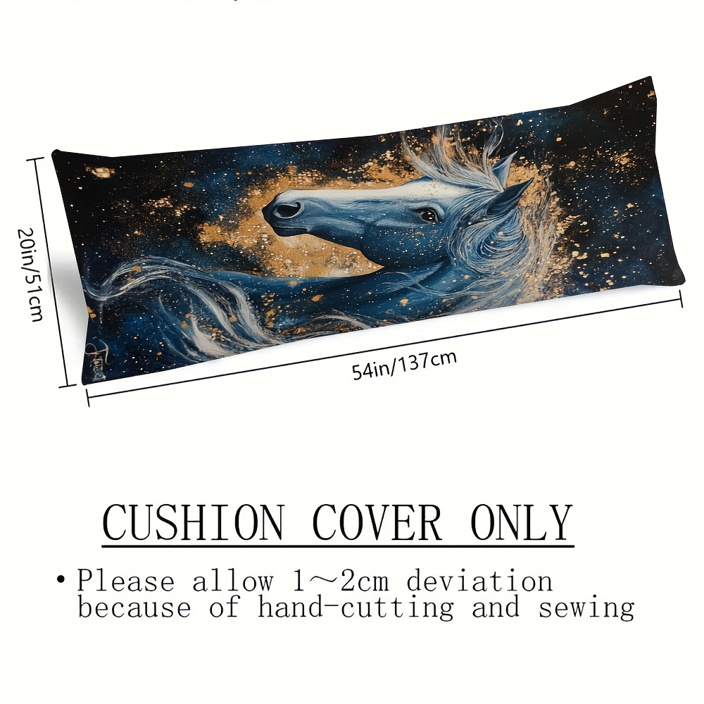 1개 긴 베갯잇, 미니멀리스트 갤럭시 아크릴 스타일의  - Galaxy Home Textiles 리뷰 및 가격