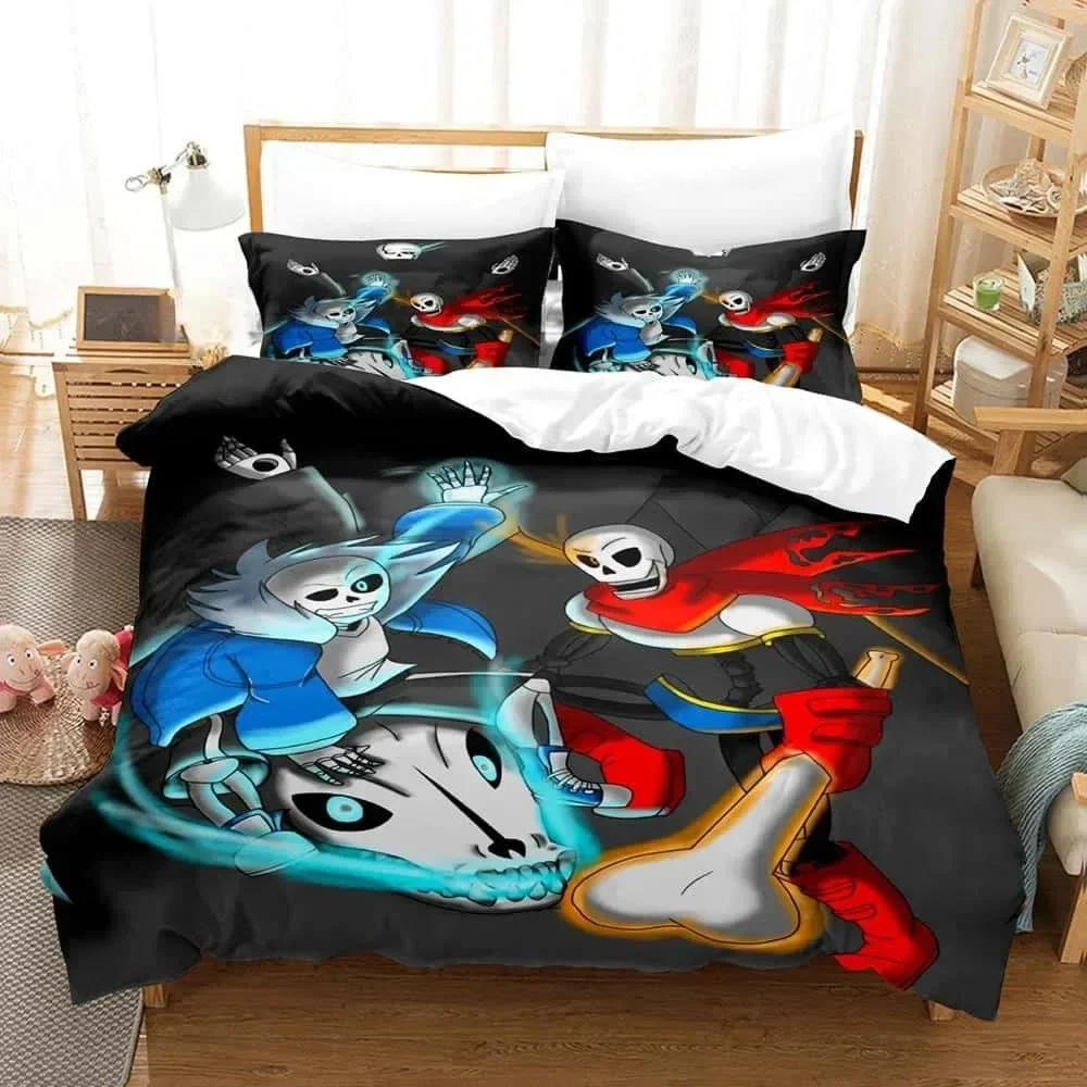 언더테일 산 침구 세트 싱글 트윈 풀 퀸 킹 사이즈 침 - Home Textiles Bedding 리뷰 및 가격
