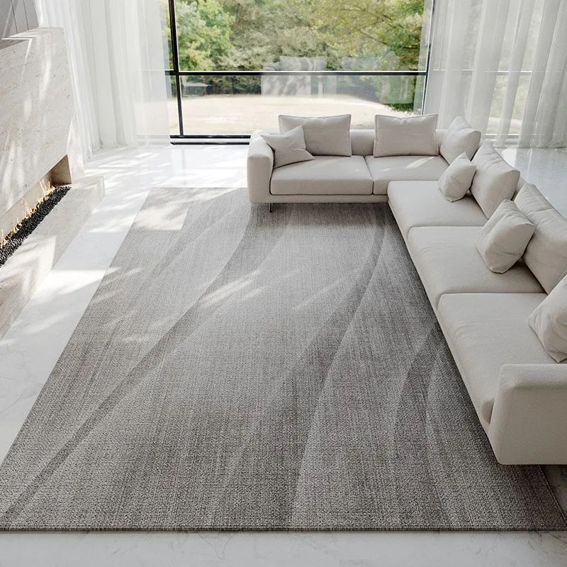 추상적인 밝은 회색 카펫 현대 럭셔리 홈 장식 깔개 대 - Luxury Home Textiles Usa 리뷰 및 가격
