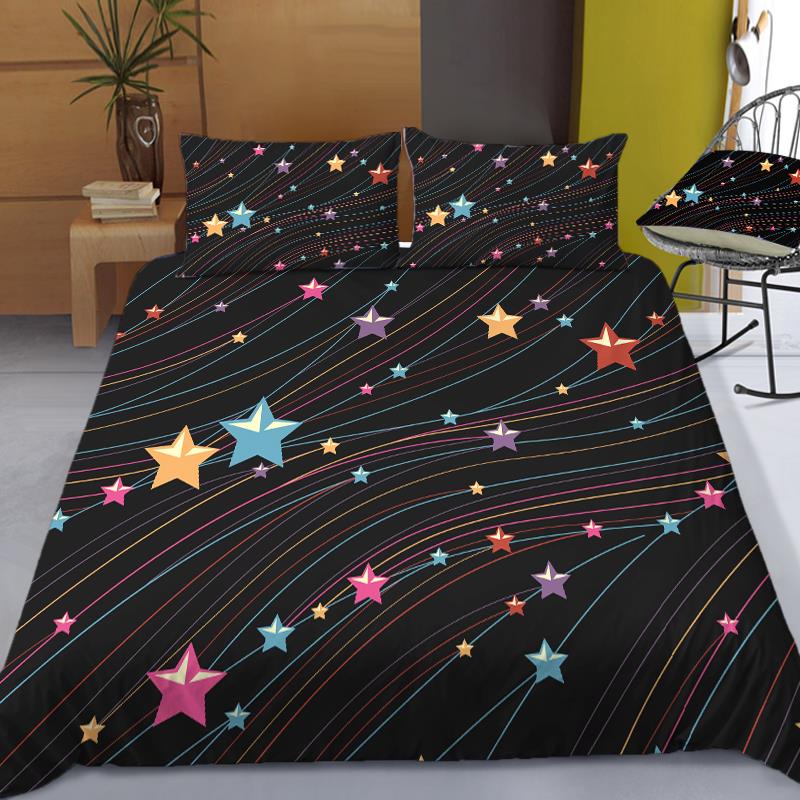 별 침구 세트, 밤하늘, 어린이, 소년, 이불 커버 세 - Galaxy Home Textiles 리뷰 및 가격