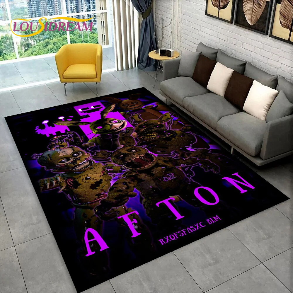 공포 게임 FNAF 프레디 영화 카펫 러그, 가정 거실 - Home Textiles Sale 리뷰 및 가격
