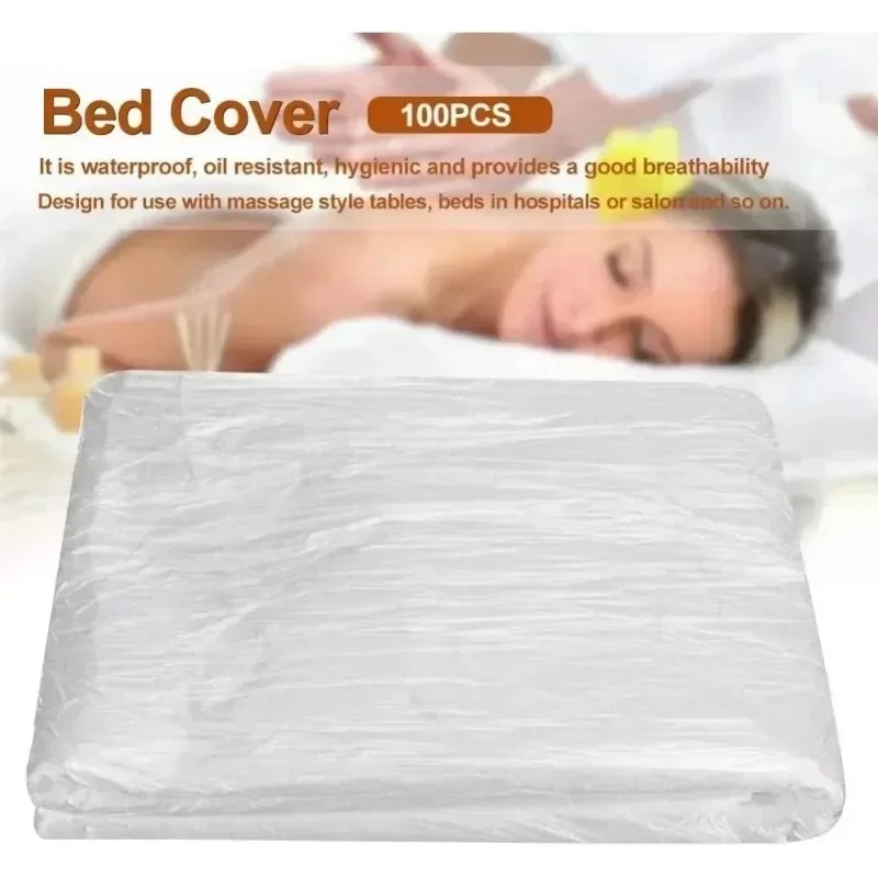 100개입 SPA 마사지 테이블 시트 투명 뷰티 베드  - Home Textiles Sale 리뷰 및 가격