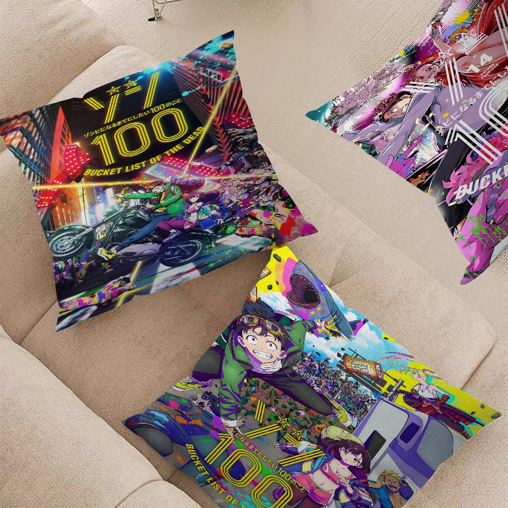 Anime Z-Zom 100 버킷리스트 오브 더 데드  - Home Textiles List 리뷰 및 가격