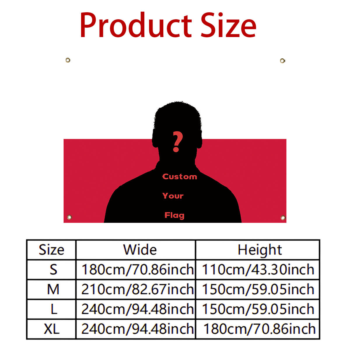 1Pc 사용자 정의 사진 폴리스터 플래그 배경, 홈 룸 - Textiles For Home 리뷰 및 가격
